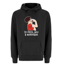 Lade das Bild in den Galerie-Viewer, SEI FRECH WILD &amp; WUNDERBAR UNISEX PREMIUM HOODIE
