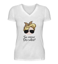 Lade das Bild in den Galerie-Viewer, SEI IMMER DU SELBST! V-NECK SHIRT
