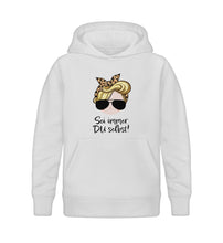 Lade das Bild in den Galerie-Viewer, SEI IMMER DU SELBST! MÄDCHEN HOODIE
