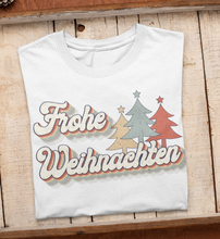 Lade das Bild in den Galerie-Viewer, FROHE WEIHNACHTEN RETROSTYLE  - KINDER T-SHIRT
